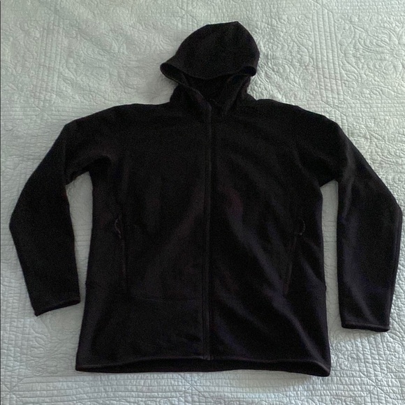 NWOT Kirkland Signature Men's Black Hooded Jacket - Picture 1 of 5
